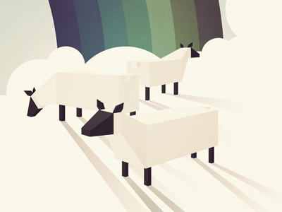 Sworcery AV Jam illustration sheep sworcery