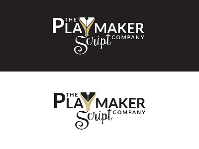 The Playmaker Script Company drama fountain pen logo design nib quill scripts theatre workshops