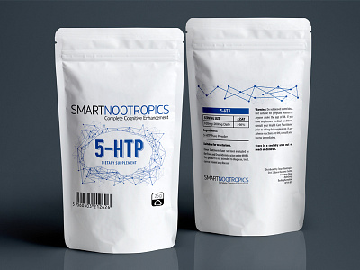 Smart Nootropics illustration packaging supplements