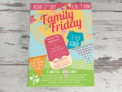 Event Flyer Design design event family flyer freelance fun leisure centre