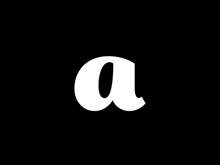 Lowercase 'a' by Laura Eden on Dribbble
