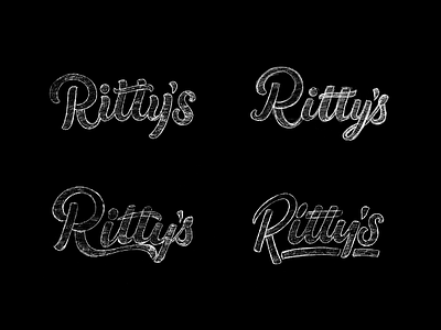 Ritty's Sketches brand branding calligraphy custom design hand lettering handlettered handlettering identity lettering logo logo design logodesign logotype script sketch type typography wordmark