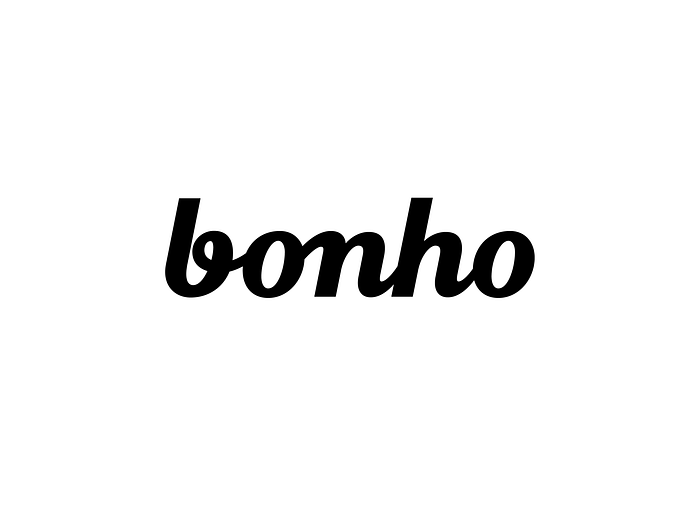 Bonho Wordmark by Laura Eden on Dribbble