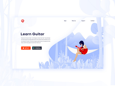 Landing Page - Learn Guitar