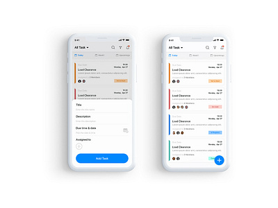 Task reminder app by Aravindkumar Jeyaraj on Dribbble