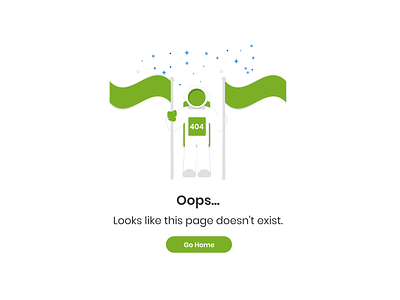 404 Page 404 error 404 page clean design green illustration message planet space spaceman ui ux vector web