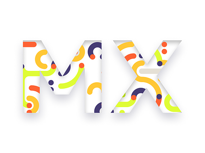 DESIGN TO THE MX challenge clean colors creative design gradient login logitech mx pattern pattern art playoffs prompt typography ui ux web