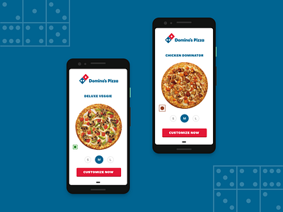 Dominos Pizza Redesign by Sumit Wagh on Dribbble