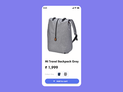 Mi Backpack Concept