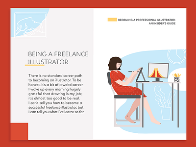 Becoming An Illustrator design editorial illustration interface ukraine vector web
