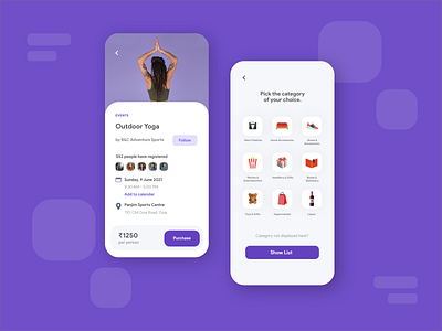 Events and Shopping App