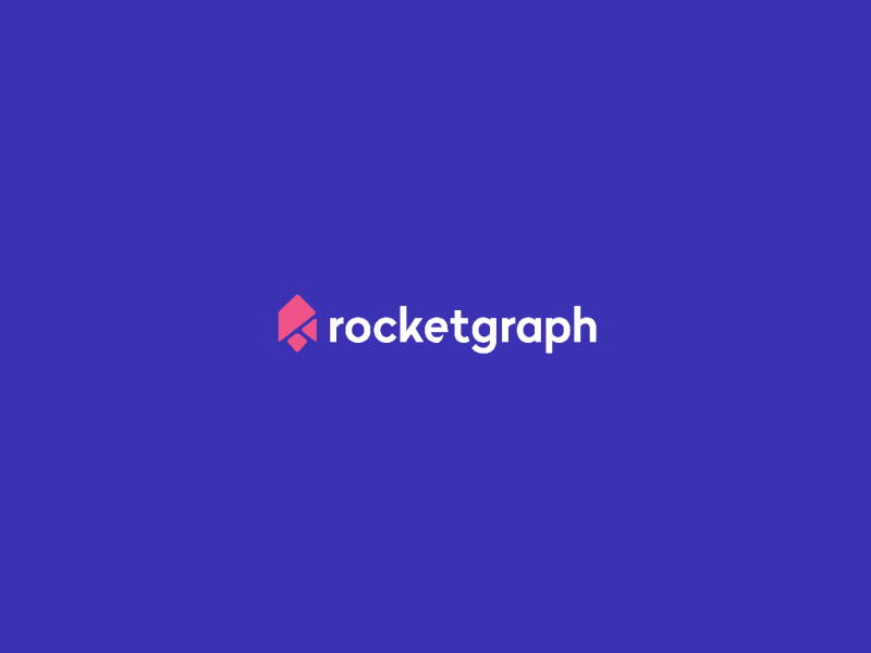Rocketgraph - Logo Animation [gif] 2d animation after effects animation brand animation logo animation rocket animation rocketgraph