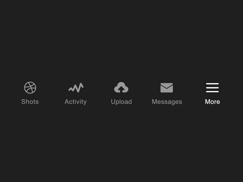 Dribbble - icons microinteractions [gif]