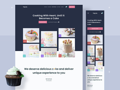 HolyCake Responsive Website