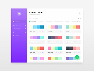 Exploration Dashboard Pallete app clean dashboard dekstop design figma user experience user interface website