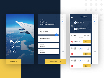 Flight Booking Concept