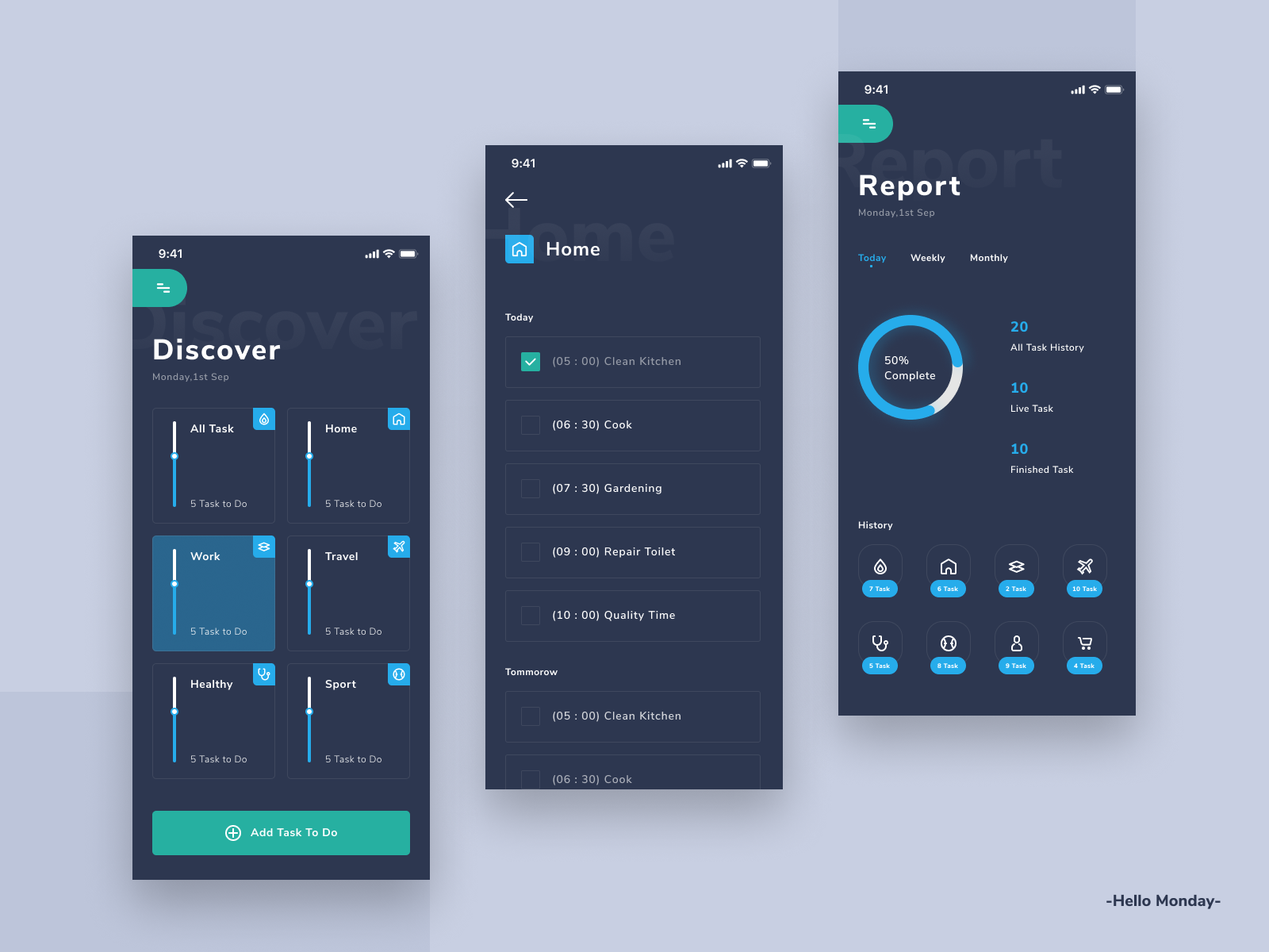 Task app. Дизайн приложения. UI UX Design. App Lock. Дизайн приложения для IOS.