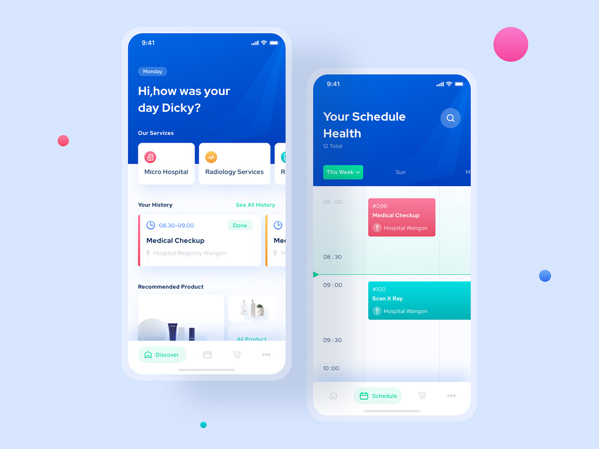 Redesign Concept - CoviderHealth App by Dicky Indrayan for One Week ...