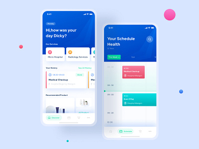 Redesign Concept - CoviderHealth App