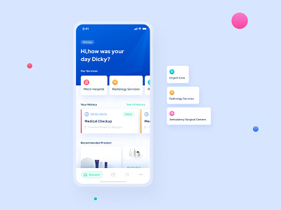 Redesign Concept - CoviderHealth App by Dicky Indrayan for One Week ...