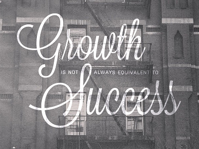 Growth growth instagram photo photography success text type typography