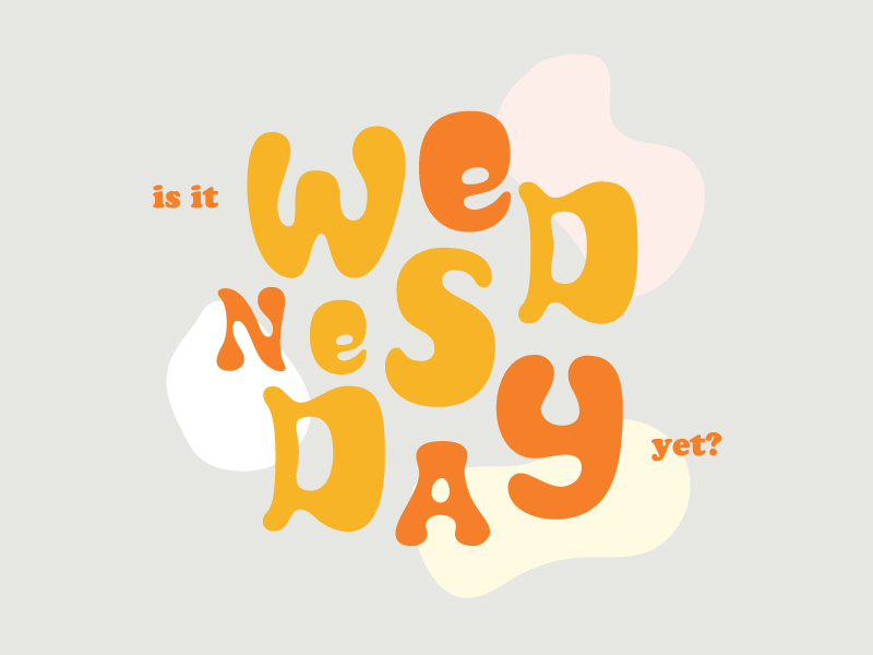 is it wednesday already gif