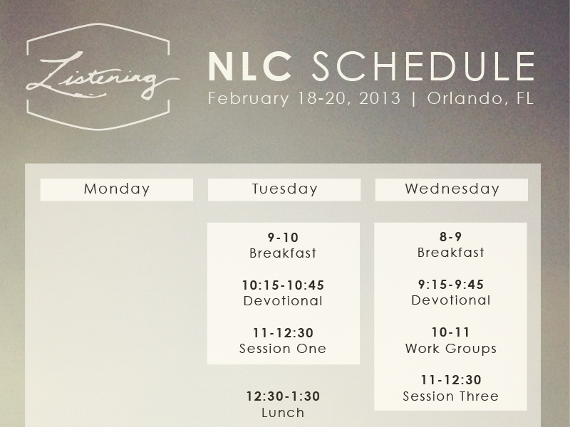 Schedule by Ben Johnson on Dribbble