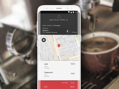 DailyUI - 054 - Confirmation 054 dailyui mobile ordering