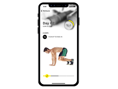 DailyUI - 062 - Workout of the Day 062 dailyui exercise workout