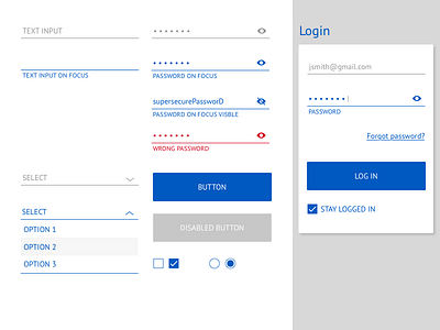 DailyUI - 082 - Form 082 button dailyui elements error form input uikit