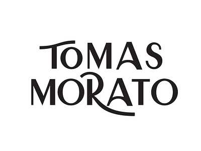 Tomas Morato Logotype lettering logotype