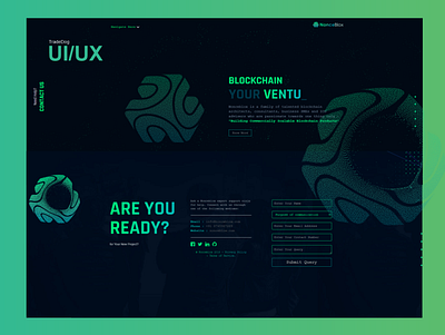 Nonceblox Website Responsive branding coder crypto uiux web design inspiration website website concept
