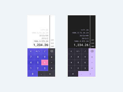 Calculator - Daily Ui - Day 4