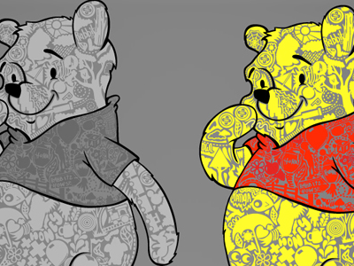 Official Winnie The Pooh - Pooh bear character cute disney gig pooh tigger vector winnie the pooh wotto