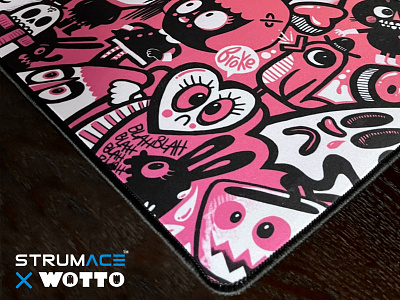 wotto x Strumace Collection colab collaboration collection gaming strumace wotto