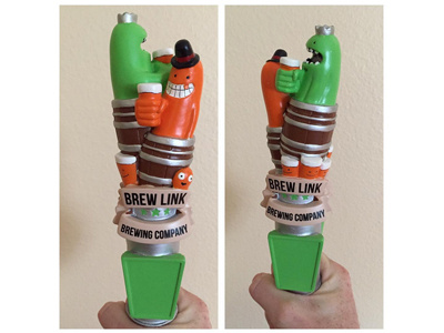 BrewLink x wotto Tap Handle