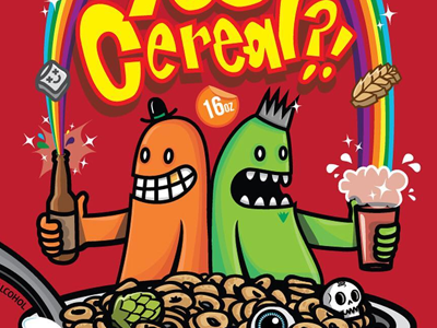 You Cereal? Ale brewed with Marshmallows - Can Detail beer beer can beer design cereal beer cereal box cereal parody craft beer funny lucky charms