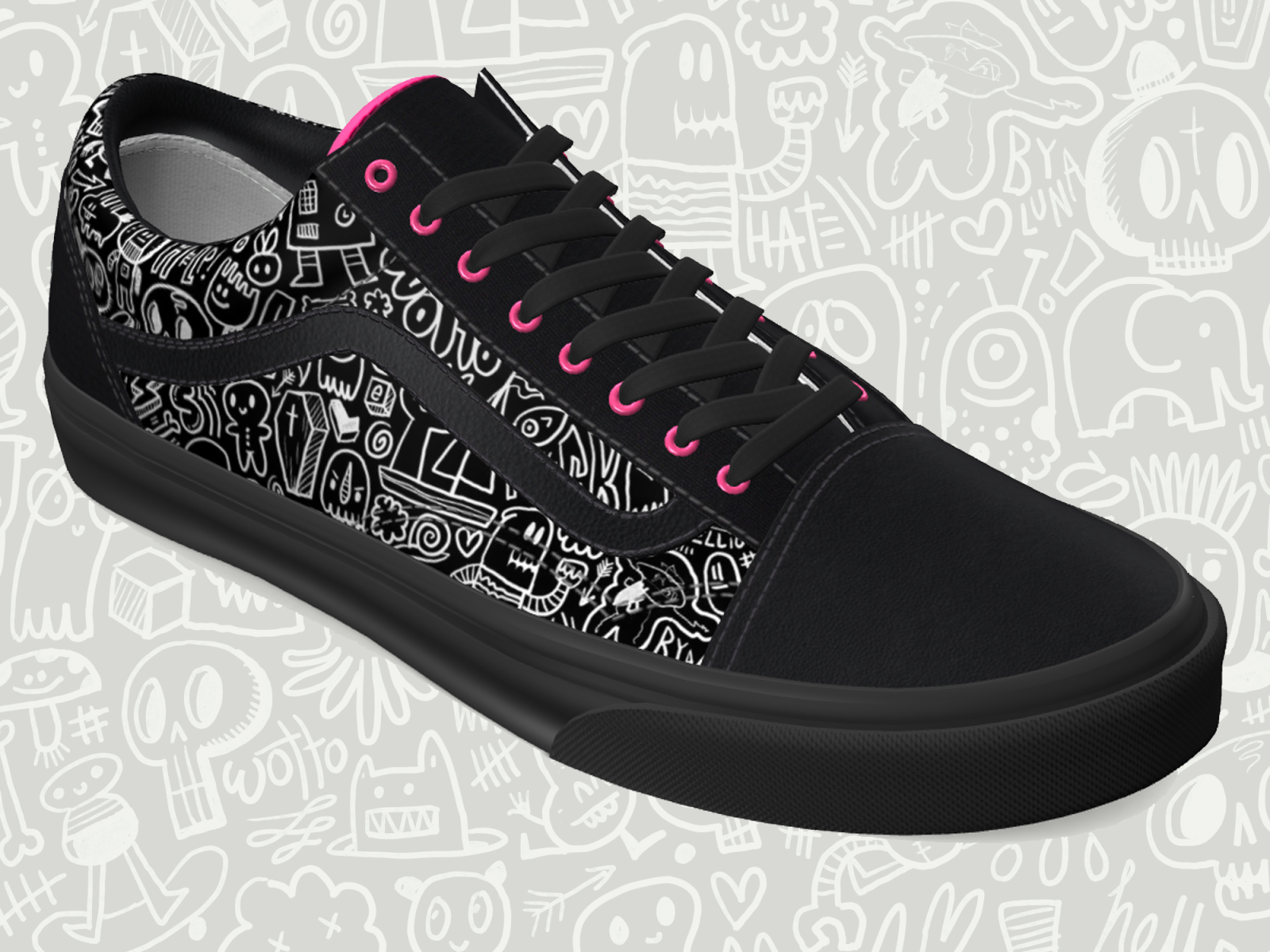 Vans custom shoes. by wotto76 on Dribbble