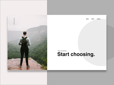 Clean UI Hero grid hero landing page minimal ui web design