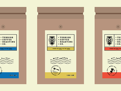 Terrior Coffee Roasting Labels and Rebranding art artisan coffee color concept design identity istanbul packaging retro roasting vintage