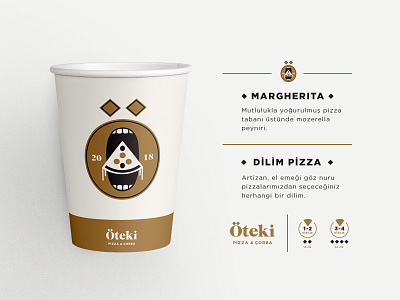 Oteki pt.2 branding concept design fastfood food franchise identity label logo menu packaging pizza