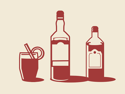Cocktail Menu Branding alcohol branding cocktail concept design icon illustration logo london menu minimal