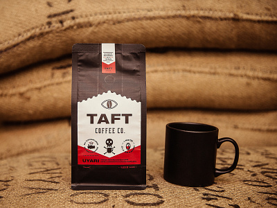 Taft Coffee Packaging Labels