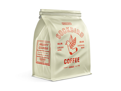 Sockbird Coffee Whole Bean Bag