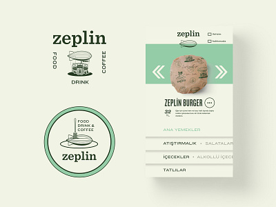 Zeplin order page app badge branding concept craft design flat icon identity illustration lettering logo packaging screen ui ux vector vintage web website