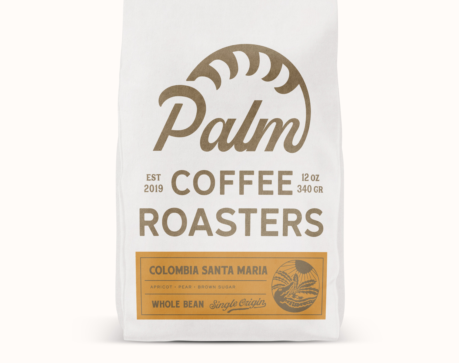 Palm Coffee Roasters Colombia Santa Maria by Zeki Michael on Dribbble