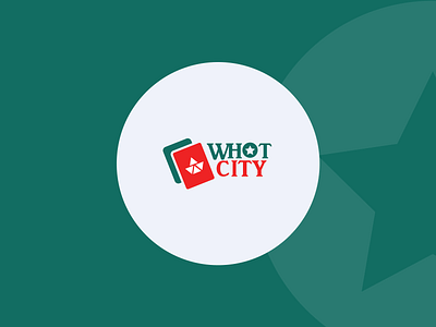 Whot City Logo brand identity cardgame logo logo design logodesign