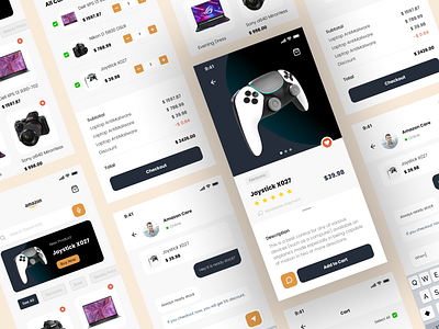Amazon Redesign Exploration amazon app design market marketplace mobile app redesign shop ui ux