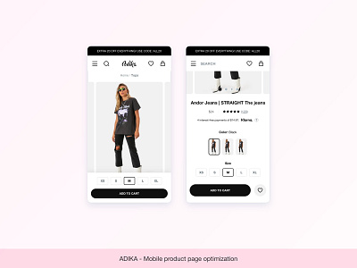 ADIKA - Product page optimization