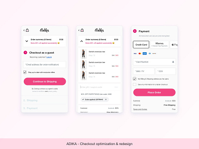 ADIKA - Mobile checkout optimization